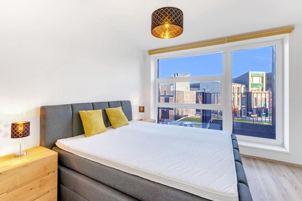 Miky Apartman Klinovec Garden Лоучна-под-Кліновцем Екстер'єр фото